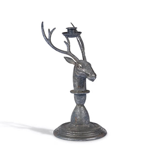 Rustic Deer Candle Taper Holder