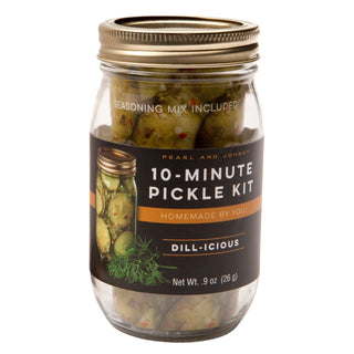 Pearl and Johnny Dill-Icious 10-minute Sweet Pickle Kit