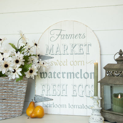 Farmers Market Door Wall Decor