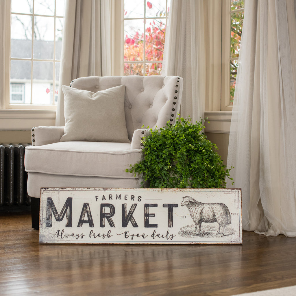 Always Fresh Open Daily Sign – Cotton & Crete