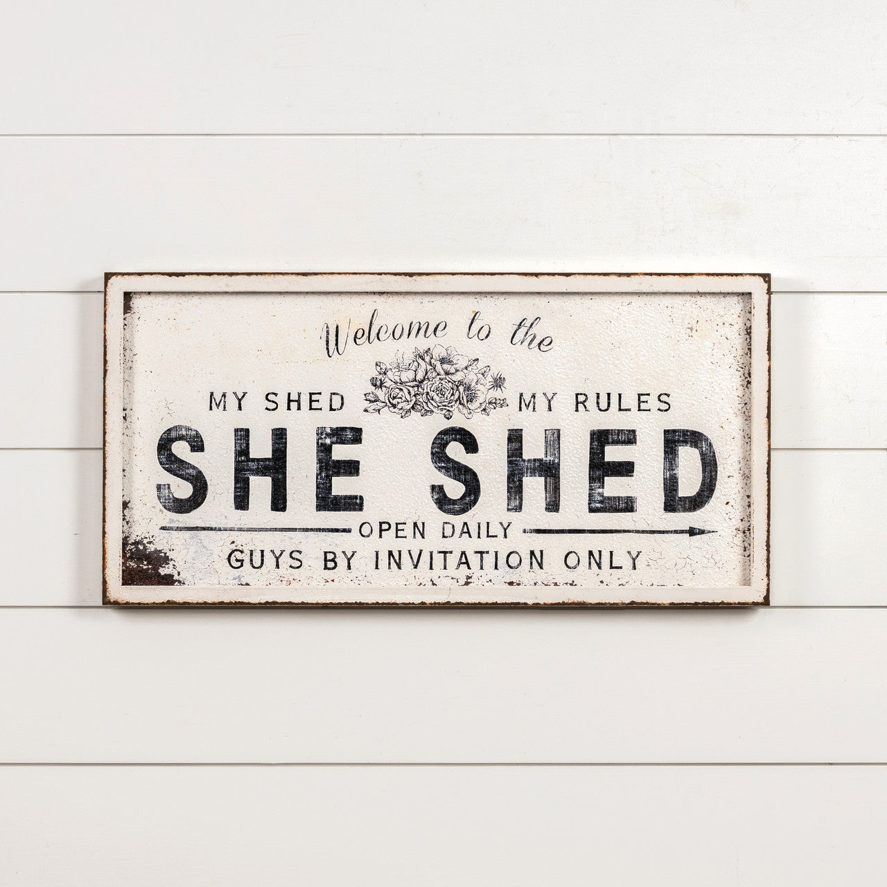 The Small She Shed Sign
