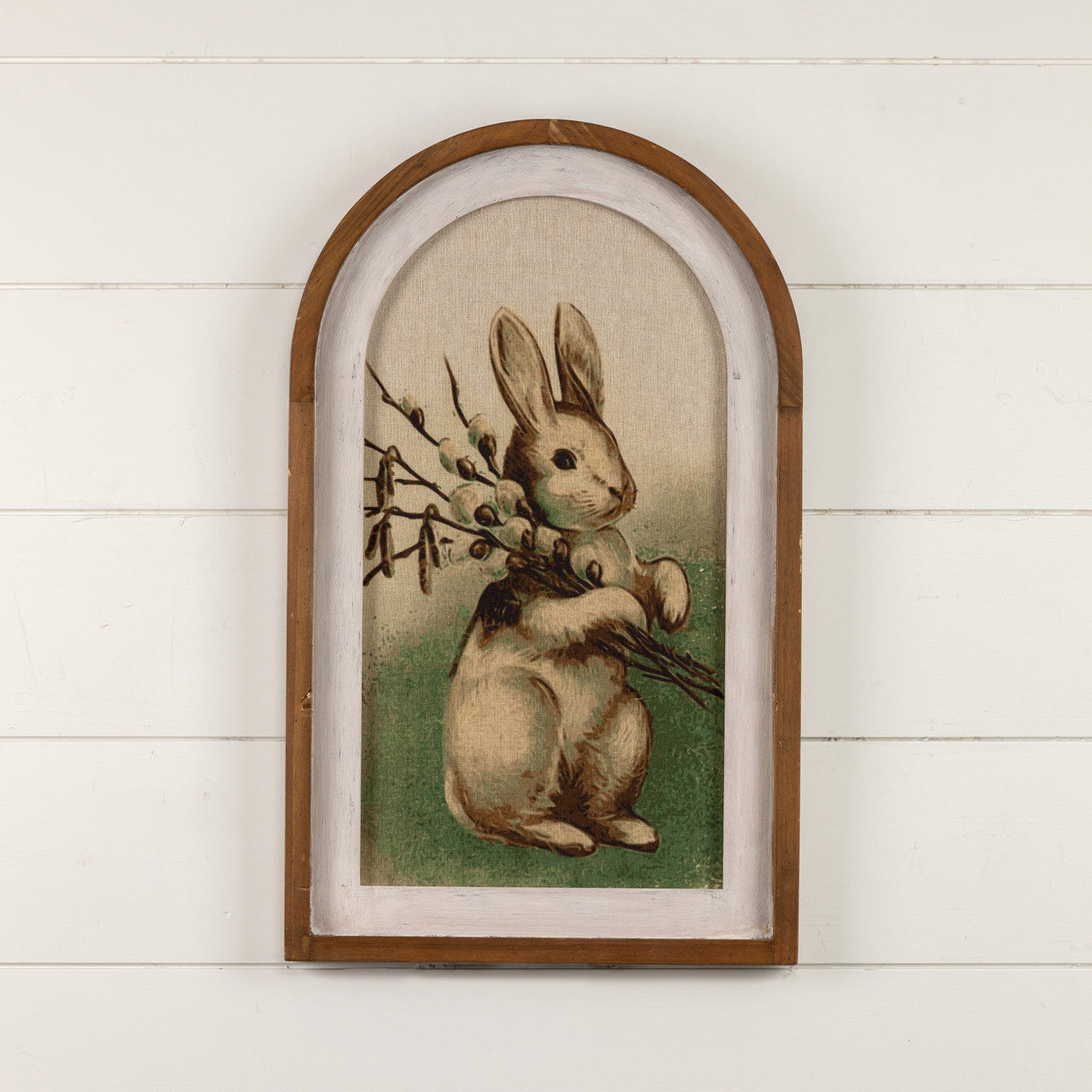 The Framed Bunny Arched Print