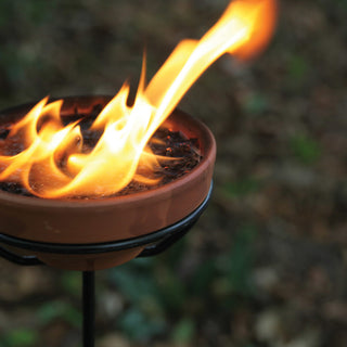 Fire Bowl in Terracotta Pot