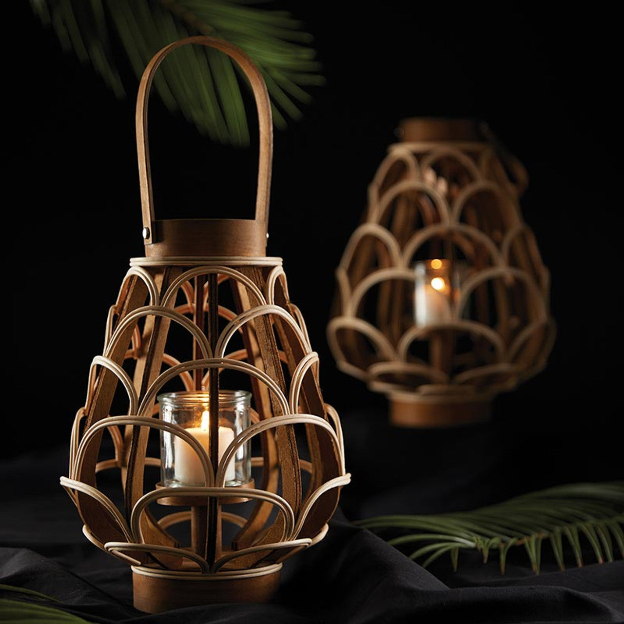 Rattan Lantern Collection - Choose Size