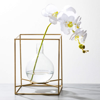 Framed Glass Vase