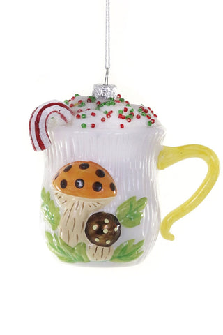 Cody Foster Retro Mushroom Mug Ornament