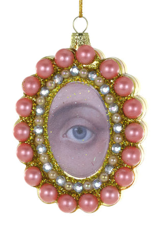 Cody Foster Lover's Eye Coral Frame Ornament