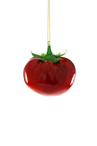 Cody Foster Glass Heirloom Tomato Ornament