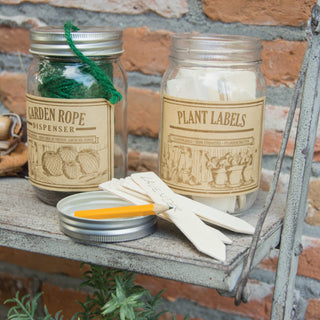 Glass Garden Rope Dispenser