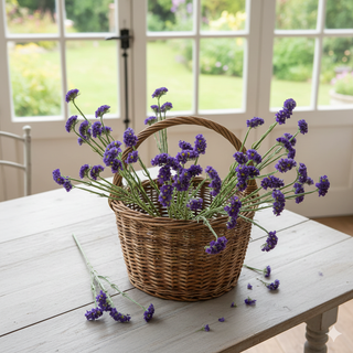 25" Purple Statice Stem