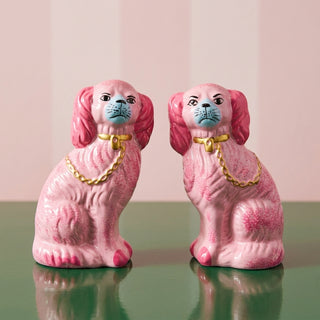 Cody Foster Neon Pink Staffordshire Dogs - Choose Style