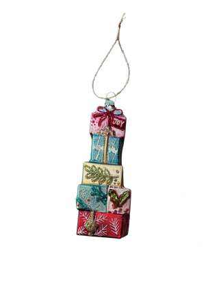 Glass Gift Boxes Ornament - Choose Style