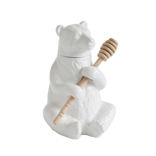 The Bear Honey Jar and Dipper