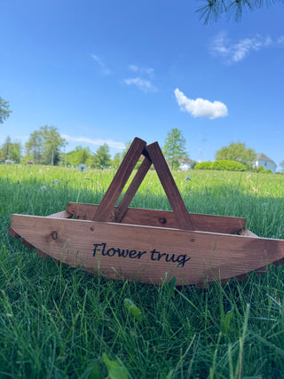 Wooden Flower Trug