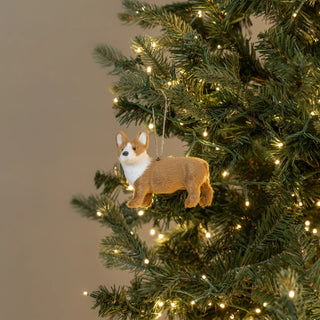 3.75" Corgi Ornament