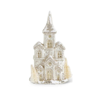 Glitter LED Mercury Glass House - Choose Style