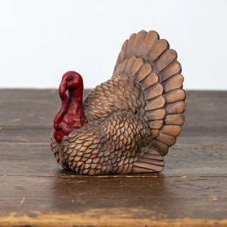 Brown & Red Tabletop Turkey