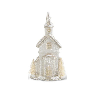 Glitter LED Mercury Glass House - Choose Style