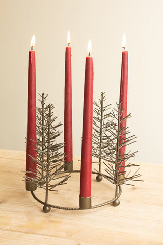 Antique Gold Wire Tree Candelabra