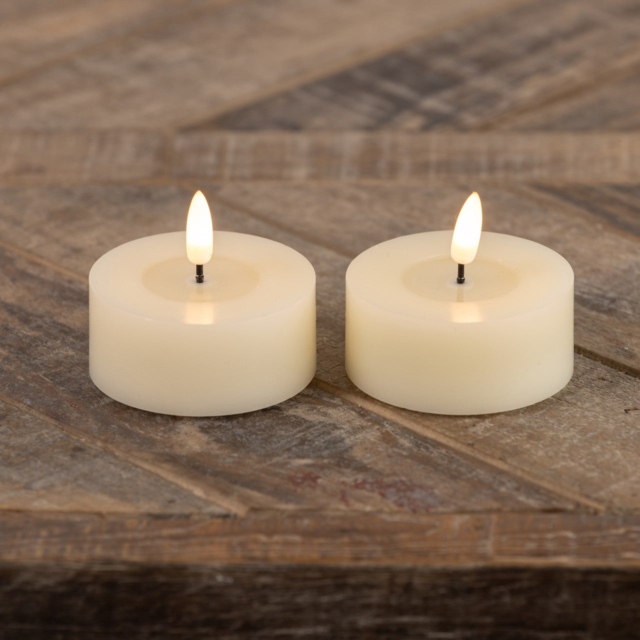 Set of 2 LED Tealight Candles