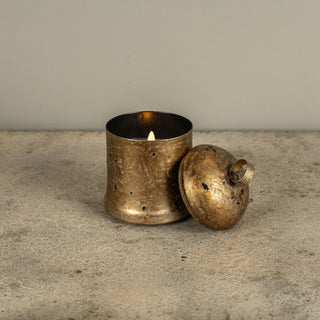 Gold Sleigh Bell 3D Flame Candle - Choose Size