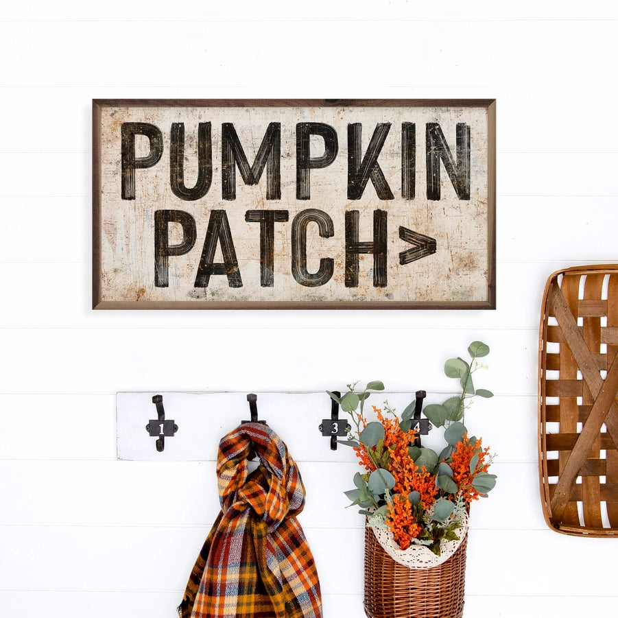 Pumpkin Patch Sign