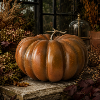 Orange & Green Speckled Pumpkin
