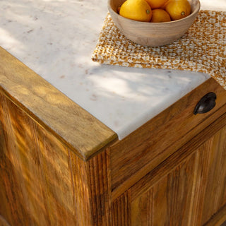 Marble Top Patisserie Workstation