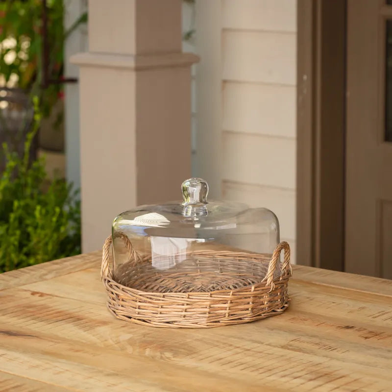 Cloche Covered Basket - Large