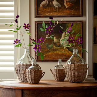 35" Purple Clematis Stem