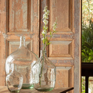 34" White Larkspur Stem