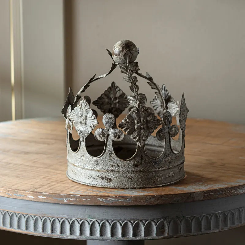 13" Royal Antiqued Crown