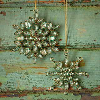 Majestic Jeweled Snowflake - Choose Style