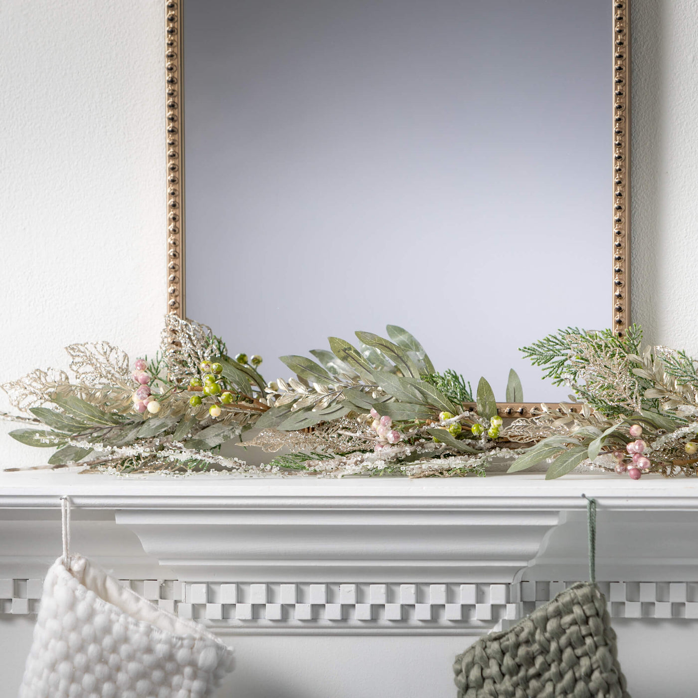 The Cottage Collection Pine and Berry Garland