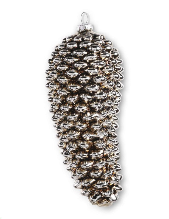 The Golden Glass Pinecone Ornament