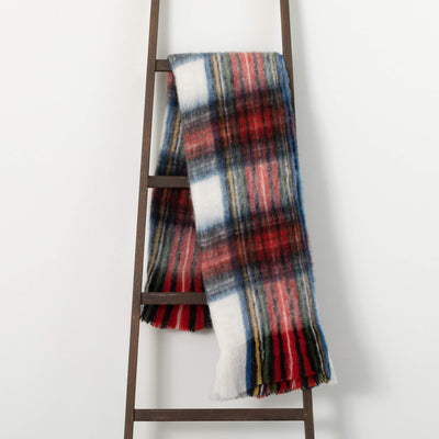 Plaid Throw