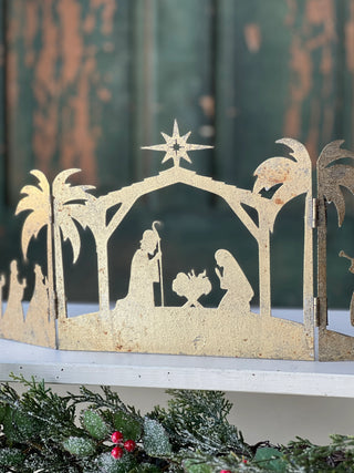 19" Bethlehem Mantle Scene