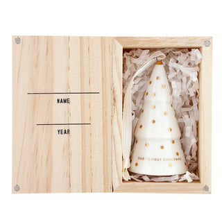 Baby's First Christmas Ornament Gift Set - Choose Style