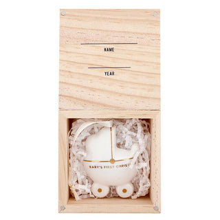 Baby's First Christmas Ornament Gift Set - Choose Style