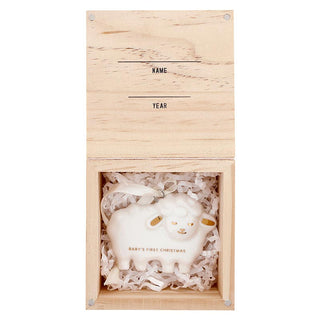 Baby's First Christmas Ornament Gift Set - Choose Style