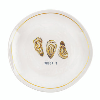 Shuck It Melamine Appetizer Plate
