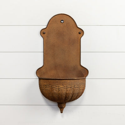 24.75" Rust Wall Planter