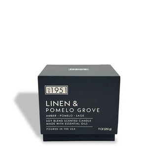 Metro Linen & Pomelo Grove Candle