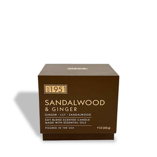 Metro Sandalwood & Ginger Candle