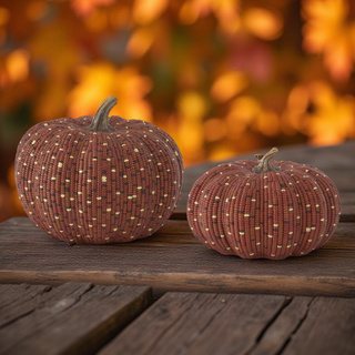 Resin Multi-Color Flint Corn Pumpkin - Choose Size