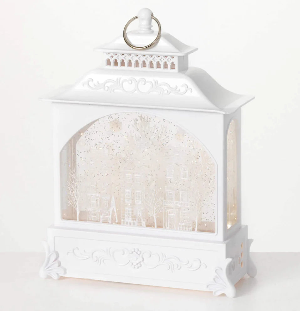 LED Winter Village Lantern