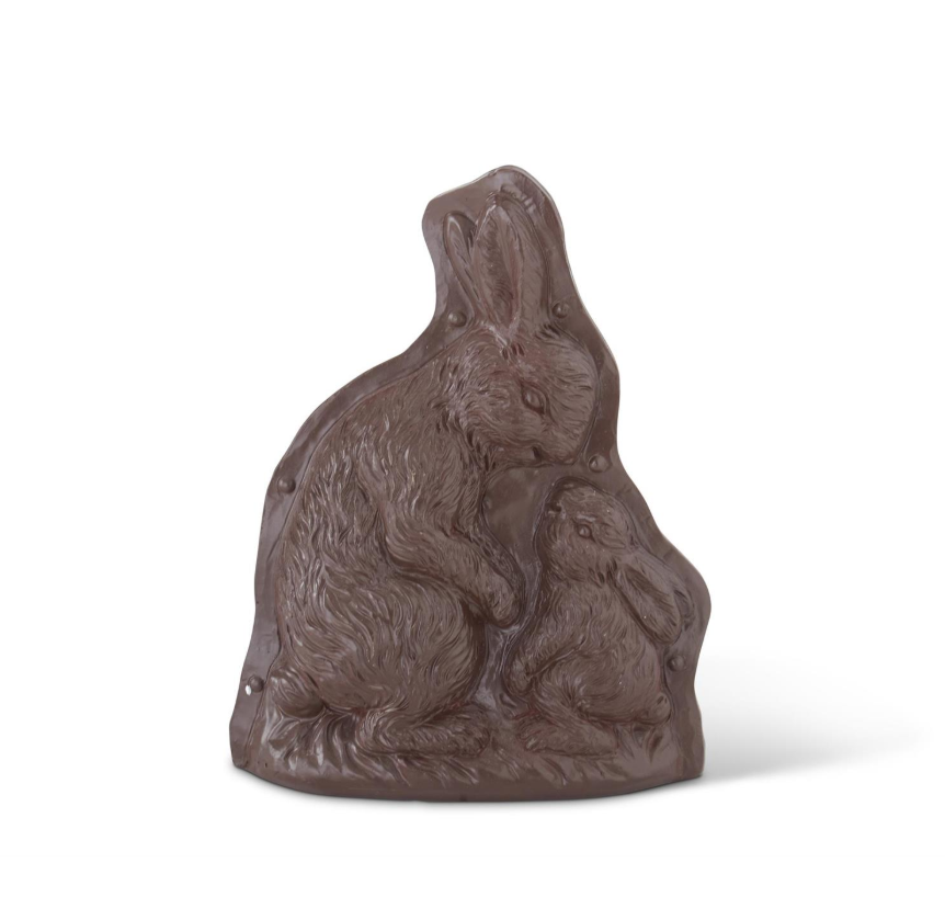 Resin Chocolate Mold Mother & Baby Bunny