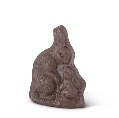 Resin Chocolate Mold Mother & Baby Bunny