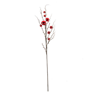 35" Red Jingle Bell Stem