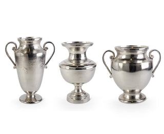 Textured Nickel Urn - Choose Style